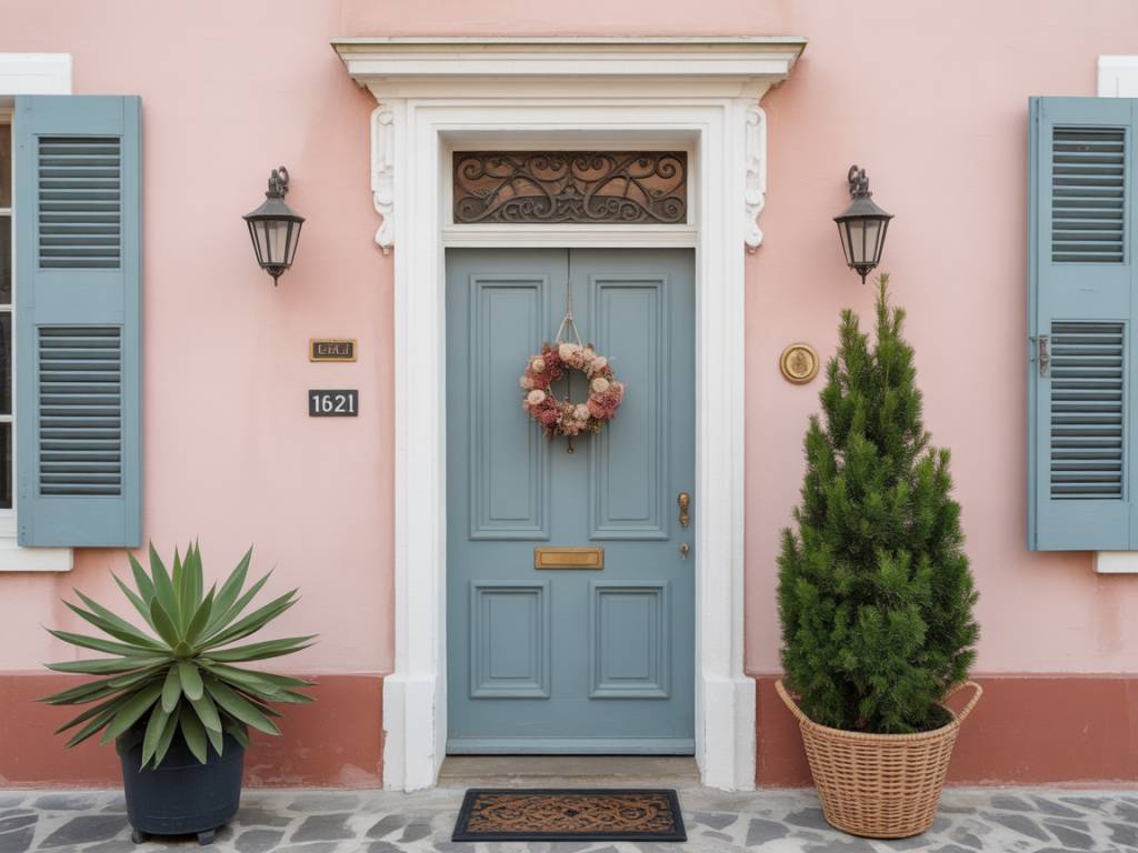 Quelle couleur pour la porte et l’encadrement selon votre style déco
