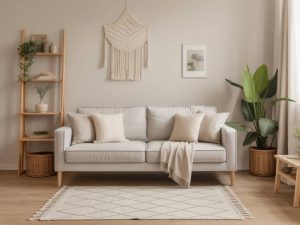 Créer une banquette maçonnée esthétique et durable pour votre salon