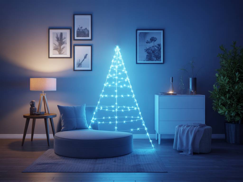 Réussir une decoration bleu electrique sans surcharge visuelle