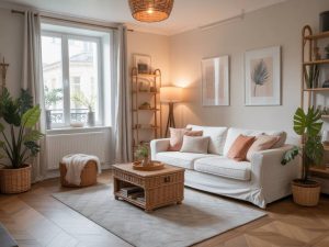Aménager un salon éco-chic : conjuguer matériaux durables, confort maximal et décoration haut de gamme