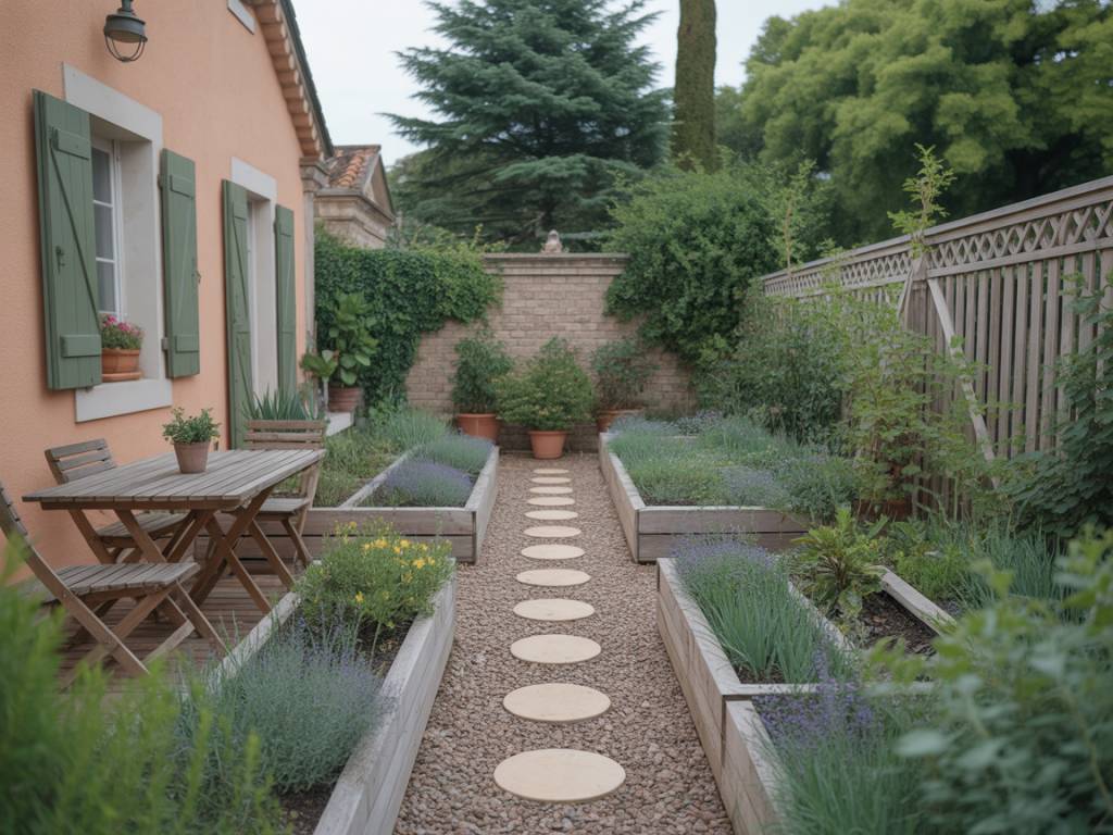 Comment créer un jardin sec esthétique et économe en eau pour un extérieur durable